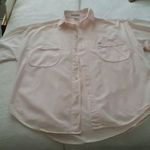 Vintage Guess Ladies Pink shirt  & shorts size 1